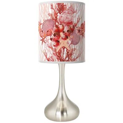 Giclee Glow Corallium Giclee Droplet Table Lamp