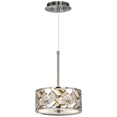 Giclee Glow Craftsman Mosaic  10 1/4" Wide Pendant Light