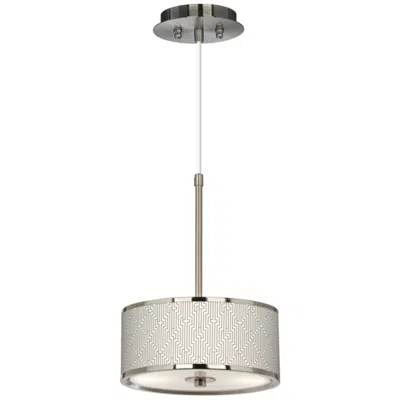 Giclee Glow Diamond Maze  10 1/4" Wide Pendant Light