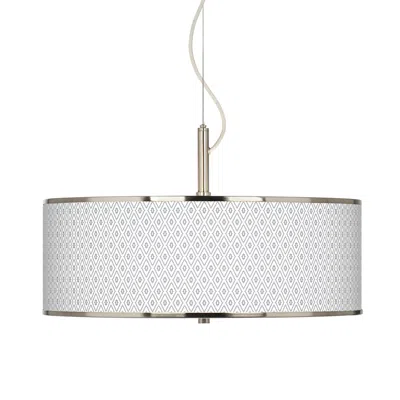 Giclee Glow Diamonds  20" Wide Pendant Light
