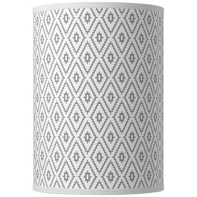 Giclee Glow Diamonds Giclee Round Cylinder Lamp Shade 8x8x11 (spider)