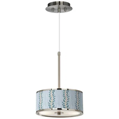 Giclee Glow Drifting Petals  10 1/4" Wide Pendant Light