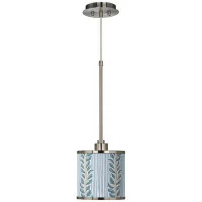 Giclee Glow Drifting Petals  Mini Pendant Light
