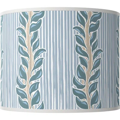 Giclee Glow Drifting Petals Giclee Round Drum Lamp Shade 14x14x11 (spider)