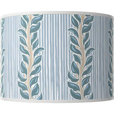 Giclee Glow Drifting Petals Giclee Round Drum Lamp Shade 15.5x15.5x11(spider)