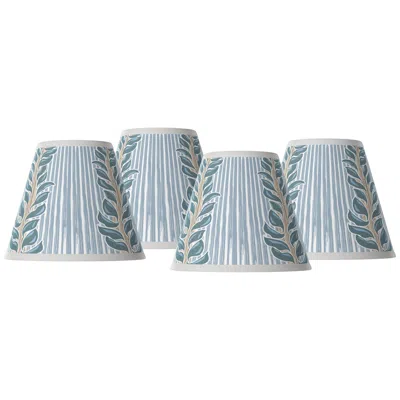 Giclee Glow Drifting Petals Giclee Set Of Four Shades 3x6x5 (clip-on)