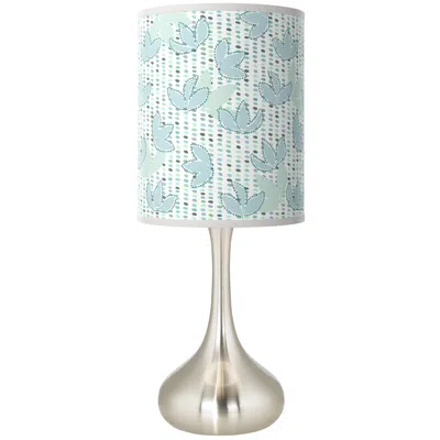 Giclee Glow Droplet 23 1/2" Spring Shade Modern Table Lamp