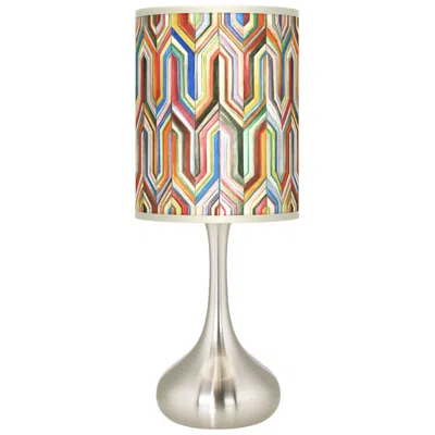 Giclee Glow Droplet 23 1/2" Synthesis Shade Modern Table Lamp