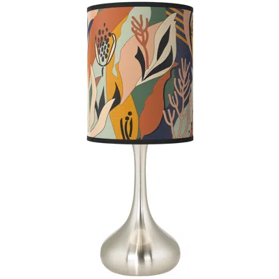 Giclee Glow Droplet 23 1/2" Wild Desert Shade Modern Table Lamp
