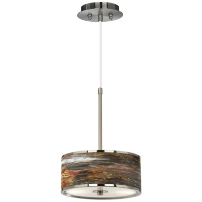 Giclee Glow Embracing Change  10 1/4" Wide Pendant Light