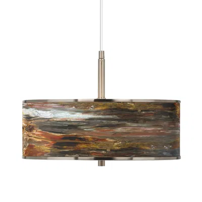 Giclee Glow Embracing Change  16" Wide Pendant Light