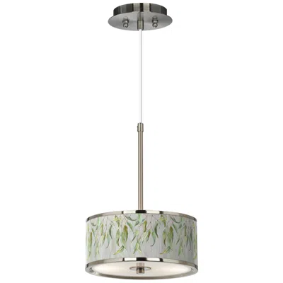 Giclee Glow Eucalyptus  10 1/4" Wide Pendant Light