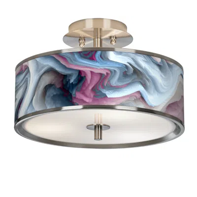 Giclee Glow Europa  14" Wide Ceiling Light