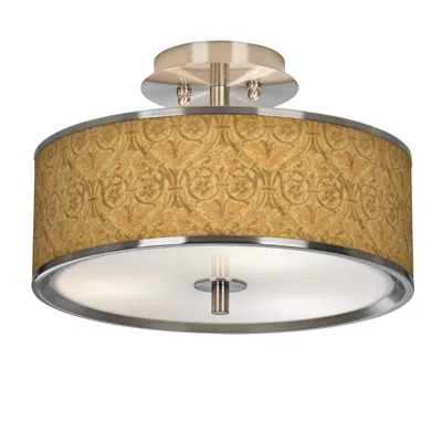 Giclee Glow Golden Versailles  14" Wide Ceiling Light