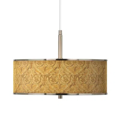 Giclee Glow Golden Versailles  16" Wide Pendant Light