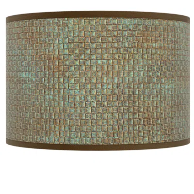 Giclee Glow Interweave Patina Giclee Shade 12x12x8.5 (spider)
