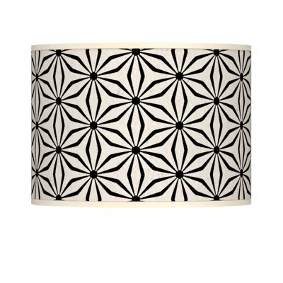 Giclee Glow Kaleidoscope Flowers Giclee Lamp Shade 13.5x13.5x10 (spider)