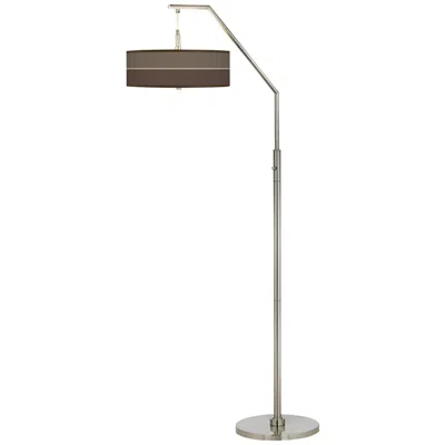 Giclee Glow Lakebed Set Giclee Shade Arc Floor Lamp