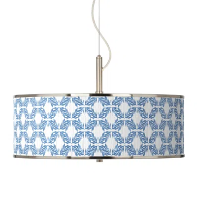 Giclee Glow Leaf Symmetry  20" Wide Pendant Light