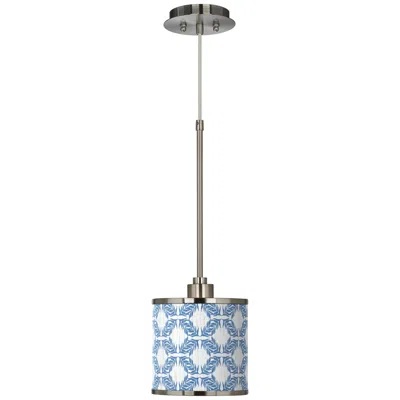 Giclee Glow Leaf Symmetry  Mini Pendant Light