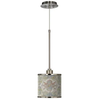Giclee Glow Lucrezia Giclee Brushed Nickel Mini Pendant Light