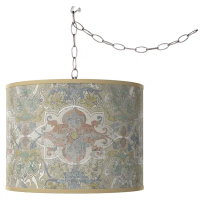 Giclee Glow Lucrezia  Plug-in Swag Pendant
