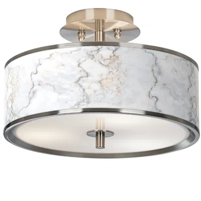Giclee Glow Marble Glow  14" Wide Ceiling Light