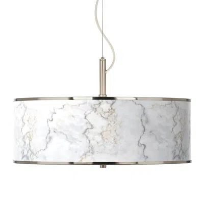 Giclee Glow Marble Glow  20" Wide Pendant Light