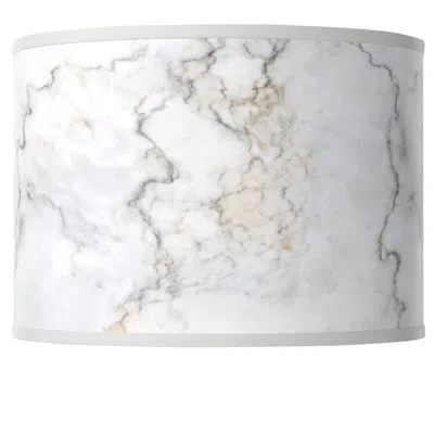 Giclee Glow Marble Glow Pattern Drum Shade 12x12x8.5 (spider)