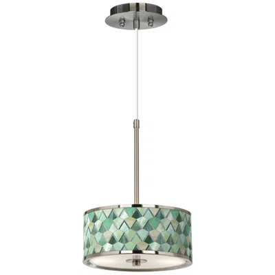 Giclee Glow Misty Morning  10 1/4" Wide Pendant Light