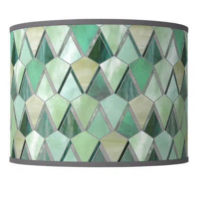 Giclee Glow Misty Morning Giclee Lamp Shade 13.5x13.5x10 (spider)