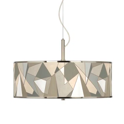 Giclee Glow Modern Mosaic I  20" Wide Pendant Light