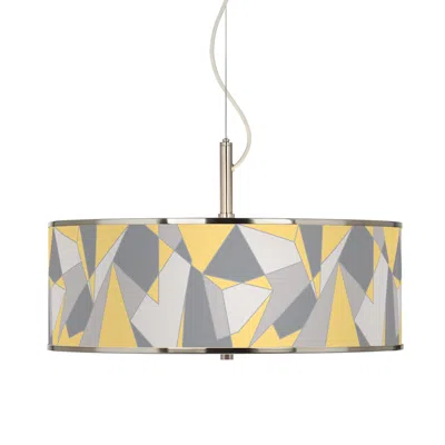 Giclee Glow Modern Mosaic Ii  20" Wide Pendant Light