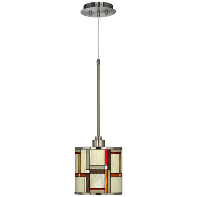 Giclee Glow Modern Squares  Mini Pendant Light