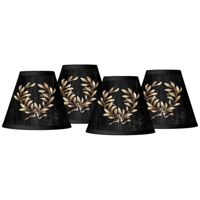 Giclee Glow Olive Branch Giclee Set Of Four Shades 3x6x5 (clip-on)