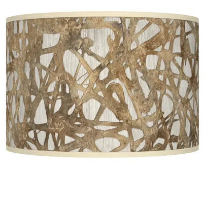 Giclee Glow Organic Nest Giclee Shade 12x12x8.5 (spider)