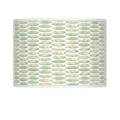 Giclee Glow Oval Tempo  Geometric Modern Lamp Shade 13.5x13.5x10 (spider)