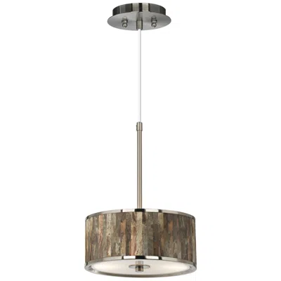Giclee Glow Paper Bark  10 1/4" Wide Pendant Light
