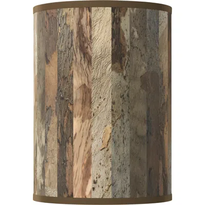 Giclee Glow Paper Bark White Giclee Round Cylinder Lamp Shade 8x8x11 (spider)