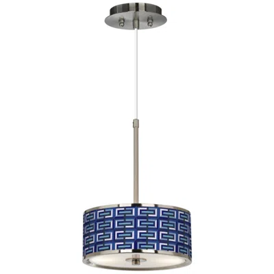 Giclee Glow Parquet  10 1/4" Wide Pendant Light