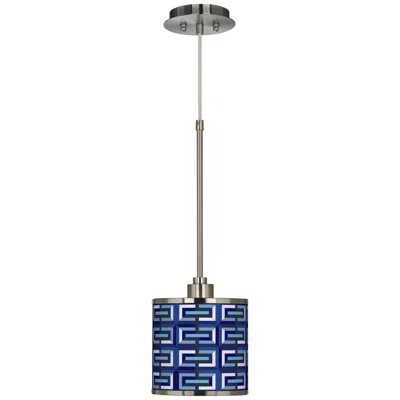 Giclee Glow Parquet  Mini Pendant Light