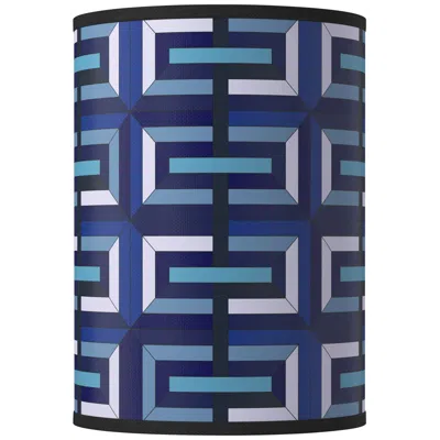 Giclee Glow Parquet Giclee Round Cylinder Lamp Shade 8x8x11 (spider)