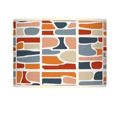 Giclee Glow Retro Cobblestones Giclee Lamp Shade 13.5x13.5x10 (spider)