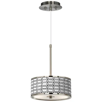 Giclee Glow Rhombi  10 1/4" Wide Pendant Light