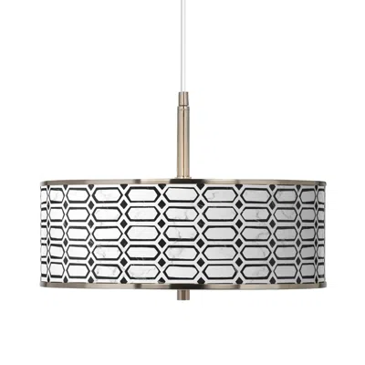 Giclee Glow Rhombi  16" Wide Pendant Light