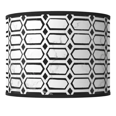 Giclee Glow Rhombi Giclee Lamp Shade 13.5x13.5x10 (spider)