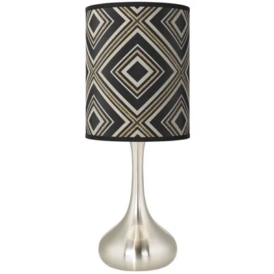 Giclee Glow Rhythm Giclee Droplet Table Lamp
