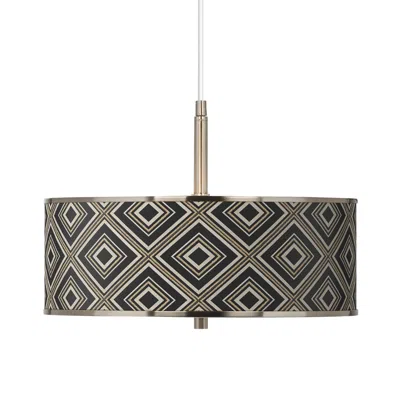 Giclee Glow Rhythm  16" Wide Pendant Light