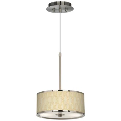 Giclee Glow Roman Pebbles  10 1/4" Wide Pendant Light