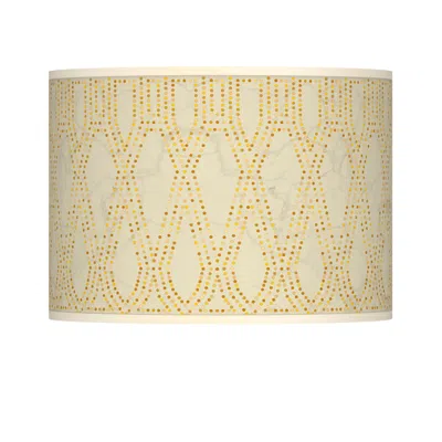 Giclee Glow Roman Pebbles Giclee Lamp Shade 13.5x13.5x10 (spider)